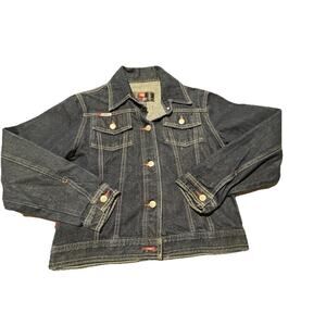 Women’s Vintage Ecko Red Dark Wash Jean Jacket Size S